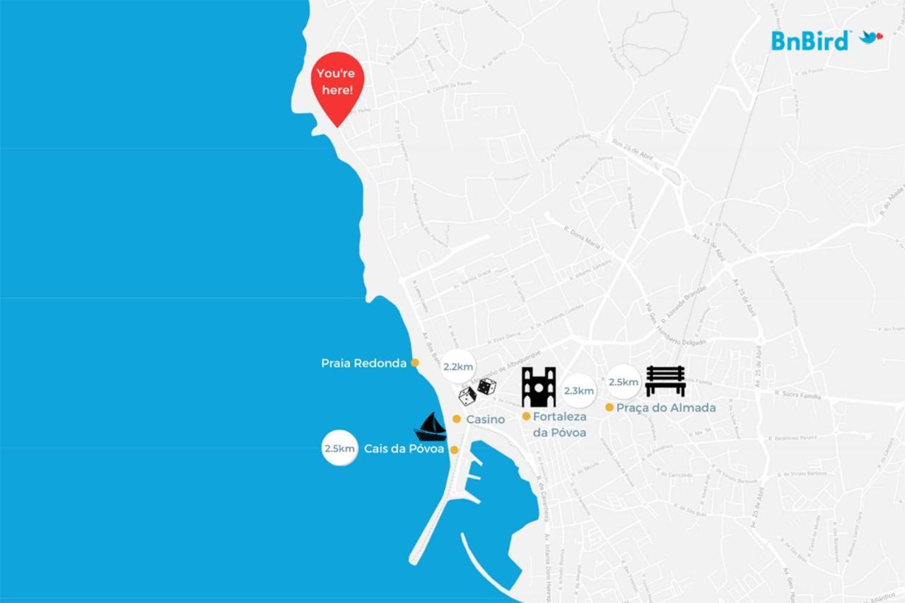 Apartament Povoa Sunset Views Póvoa de Varzim Zewnętrze zdjęcie